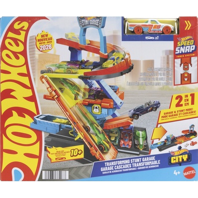 Mattel Hot Wheels: Комплект за игра Каскадьорски гараж JHL94 (JHL94)