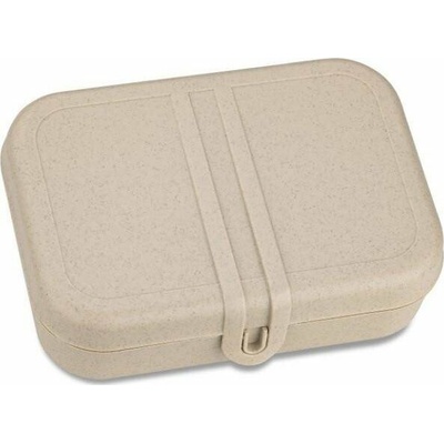 Koziol Svačinový box s oddělovačem Pascal L Nature Desert Sand 152700