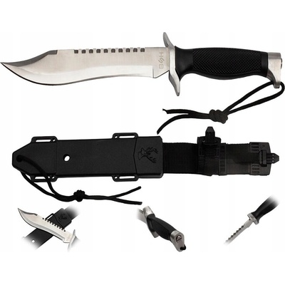 Taktický BSH N-318 Bowie recurve + pílka na prežitie v prírode