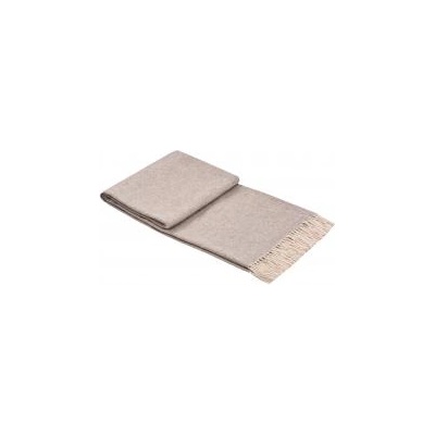 Interblanket Луксозно Одеяло От Кашмир И Мериносова Вълна - 140x200 См | Бежово | Меко, Елегантно И Топло