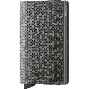 Secrid Slimwallet Hexagon Grey (SECRID-SHEX)