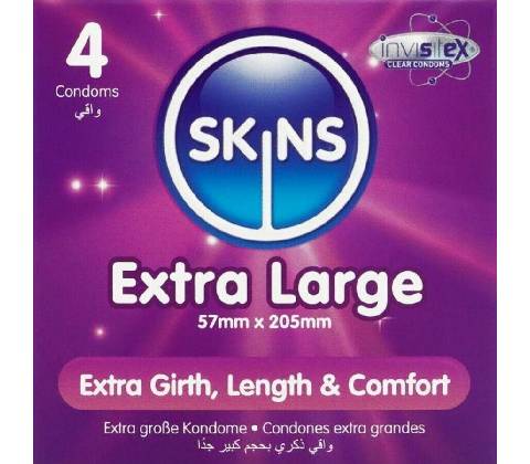 Skins Extra Large 4 ks