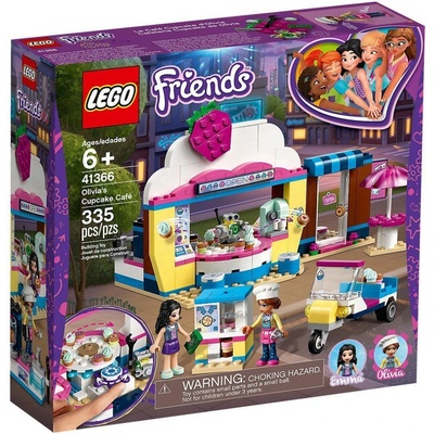 LEGO® Friends 41366 Olivia a kavárna s dortíky