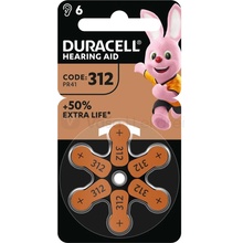 Duracell ZA312 do naslúchadiel 6ks 42437