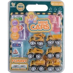 RAYA TOYS Игрален комплект Raya Toys - Строителни машини с пътни знаци (508122237) - ozone