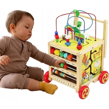 Kruzzel Pěchovadlo dřevěné vzdělávací