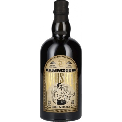 Whiskey Rammstein 10y 43% 0,7 l (čistá flaša)