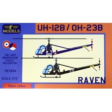 Hiller UH-12B / OH-23B Raven FranceHolland LF model PE7254 1:72