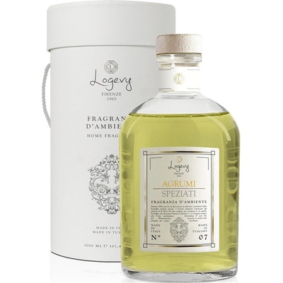 Logevy Firenze 1965 Logevy aroma difuzér s tyčinkami Agrumi Speziati Pikantní citrusy 3 l