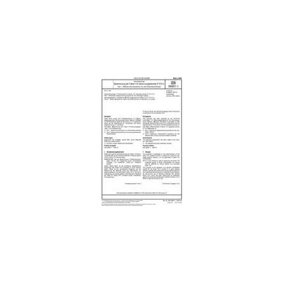 DIN 58901-1:2000-03 1.3.2000