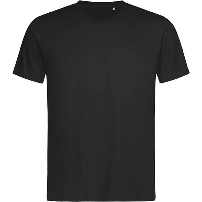 Stedman Luxusné tričko Crew neck opal čierne