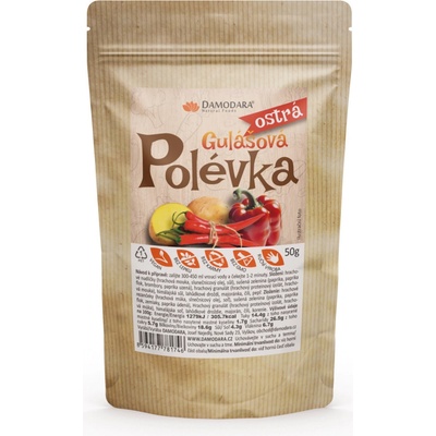 Damodara Polévka Gulášová ostrá vegan 50 g
