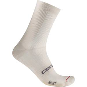 Castelli Дамски чорапи за колоездене Castelli Women's Espresso 2 12 Sock Cycling socks - Silver Moon - размер 35-38 (EU) (207-1177-0511)