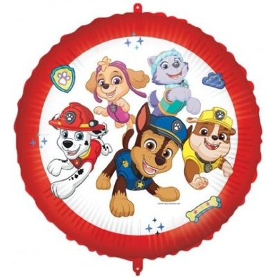 Procos Fóliový balón Paw Patrol červený kruh 46 cm