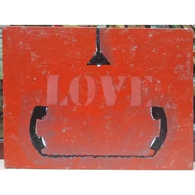 Поп арт картина " love"