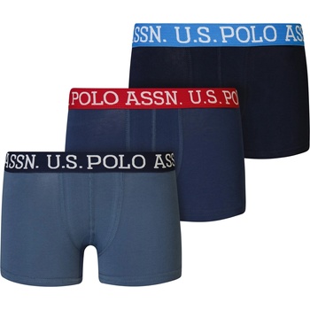 U. S. Polo Assn Боксерки US Polo Assn 3 Pack Boxer Shorts - Multi