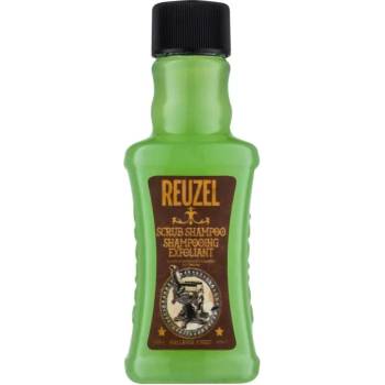Reuzel Scrub Shampoo дълбоко почистващ ексфолиращ шампоан за коса Man 100 мл
