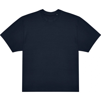 B&C E220 Oversized z těžké bavlny krátký rukáv pánské COT01012T00300-navy