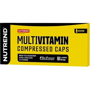 Nutrend MultiVitamin Compressed Caps, 60 Capsules