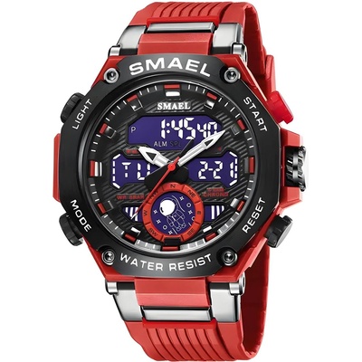 SMAEL Часовник smael ke-29485 - Червен kp29485