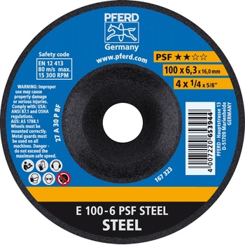 Pferd Brusný kotouč 100 x 6 x 16,0 mm 62010634