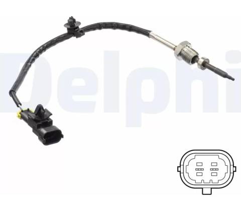 DELPHI Čidlo teploty výfukových plynů DF TS30204