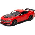 Kinsmart Метална количка Kinsmart - 2024 Ford Mustang Dark Horse, 1: 38, червена (52130)