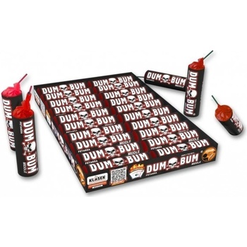 Petardy DUM BUM Middle Red 20 ks