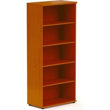 Lenza Vysoká skříň Visio 80 x 38,5 x 183,5 cm, třešeň