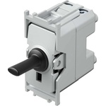 TEM Девиаторен ключ 16A, цвят Черен, Edge - SP60PB (SP60PB)