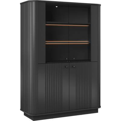 Nábytok Bogart Vespera 103 cm na sokli čierna