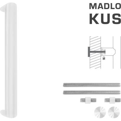 MPkovania FT - MADLO kód K40 40x20 mm UN ks Rozteč madla: 350 mm, Rozmer profilu madla: 40x20 mm, Dĺžka: 370 mm