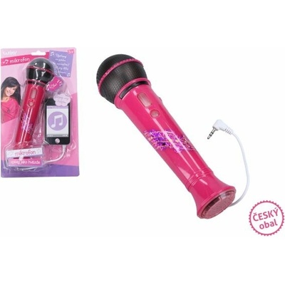 Mikrofon 22 cm kabel pro připojení mp3