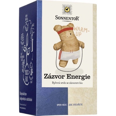 Sonnentor Zázvor energie Bio 18 x 1,8 g