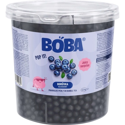 Bubble Tea kuličky Borůvka 3200 g