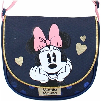 Vadobag · Dětská / dívčí taška přes rameno Minnie Mouse - Disney - motiv Glitter Love