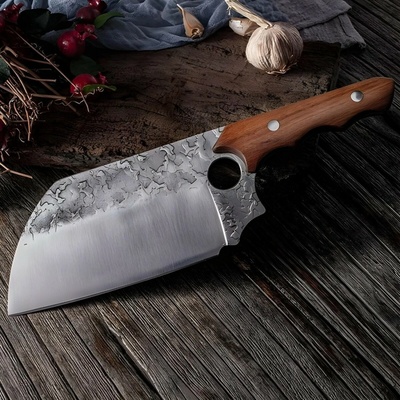 IZMAEL Kuchynský sekáčik Nagasaki Hnedá 11.5 cm