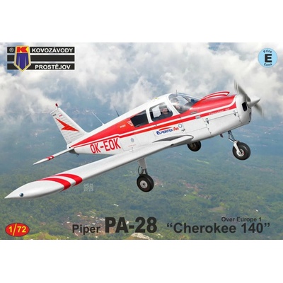 Kovozávody Prostějov Piper PA-28 Cherokee 140 Over Europe 1 1:72