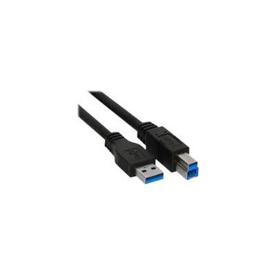 InLine 35310 USB кабел 1 м USB A USB B Черен (35310)