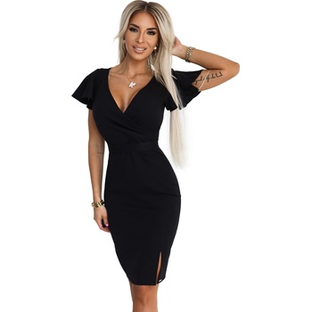 Numoco Елегантна рокля в черен цвят 479-9nmc-2440 - Бордо, размер s