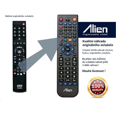 Diaľkový ovládač Alien OVP RC2819