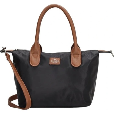 Charm London nepromokavá kabelka na rameno „Feminity“ Černá