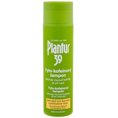 Plantur 39 Phyto-Coffein Colored Hair 250 ml фито-кофеинов шампоан за боядисана и увредена коса за жени
