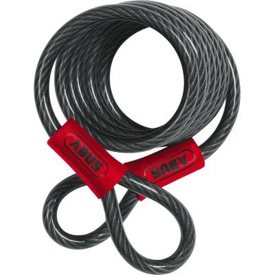 ABUS Кабелен катинар Abus Schlaufenseil 1850 Bike lock - Black - размер 185 cm (870-2661-0111)