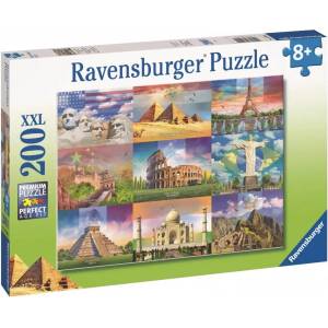 Ravensburger - Puzzle Monumental buildings 200 - 200 piese