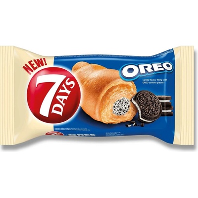 7 Days Croissants pečivo s náplní Oreo 60 g