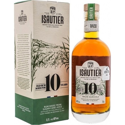 Isautier Vieux Rhum 10y 40% 0,7 l (karton)