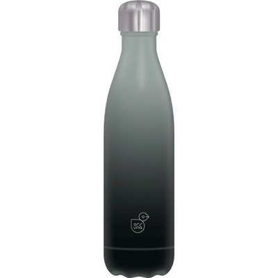 Ars Una termo fľaša 500 ml čierno sivá