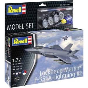 Revell ModelSet самолет 63799 - Lockheed Martin® F-35®A Lightning II® (1: 72)