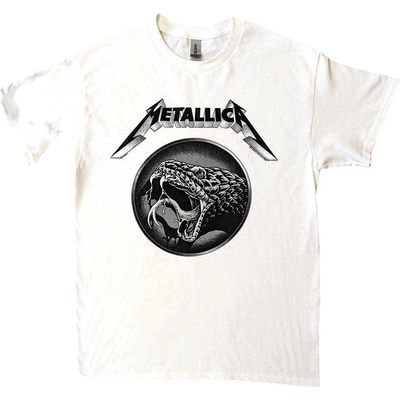 Metallica Black Album Poster White S Риза (METTS80MW01)